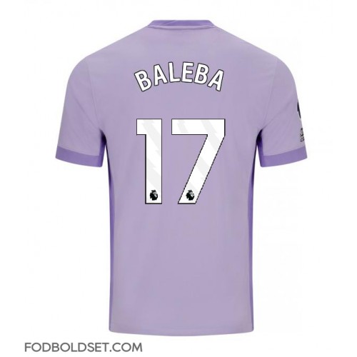 Brighton Carlos Baleba #17 Udebanetrøje 2025-26 Kortærmet